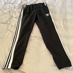 adidas black tear off sweats